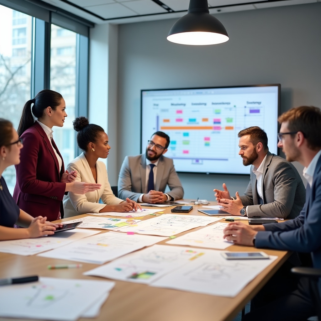 Strategic planning and development meeting